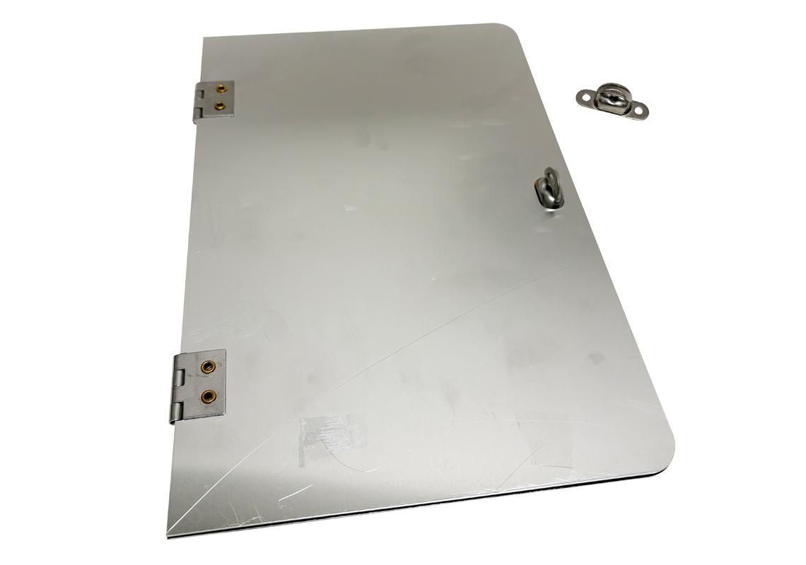 RECTANGLE GALVA ORANGE PLIABLE VERTICALEMENT